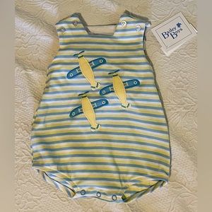 Bailey Boys Pastel Planes Bubble Onesie (0-3 months)